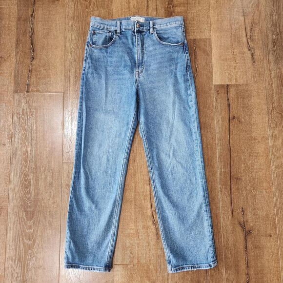 Abercrombie-fitch The Ankle Straight Ultra High Rise Jeans 30 normcore bohocore - Picture 1 of 7